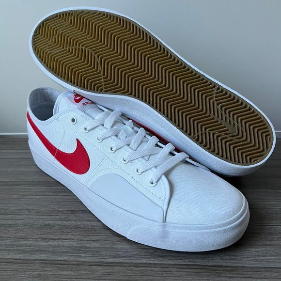 Nike SB BLZR Court Skateboarding Shoes  Blazer CV1658-100 - Picture 3 of 16